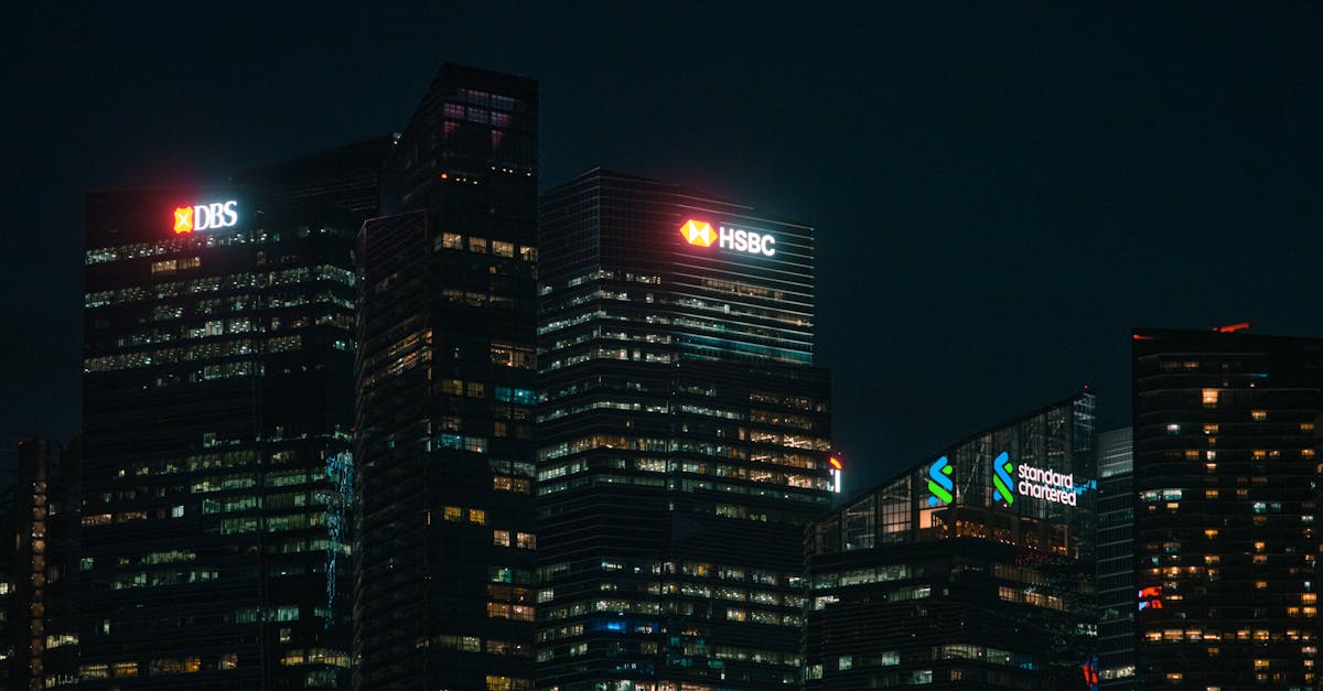 banking sector illustration