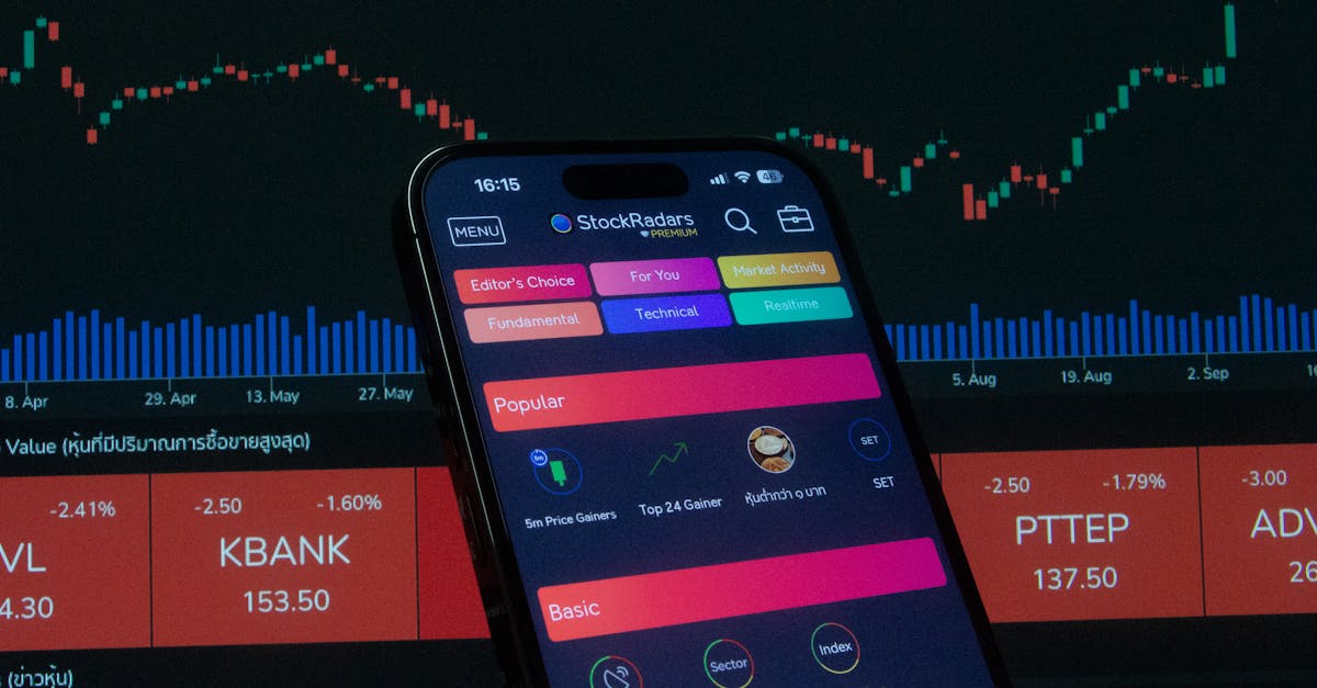 stock market illustration